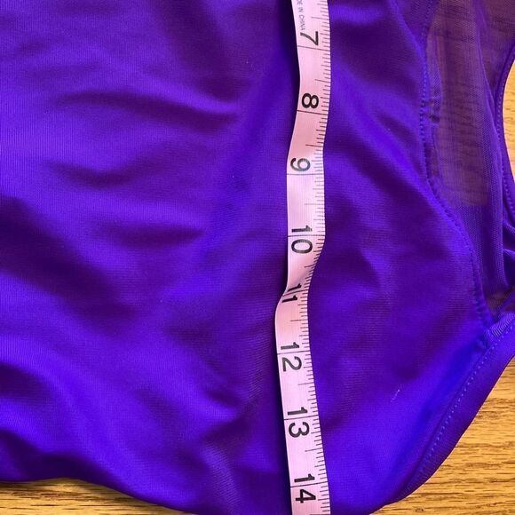 Subtle Shaper Purple one piece Leotard - Picture 8 of 10
